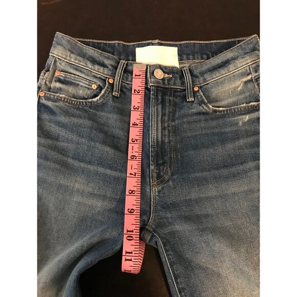 Mother Superior The Insider Crop Step Chew Better When Its Wrong Jeans - Size 25 - Picture 11 of 15